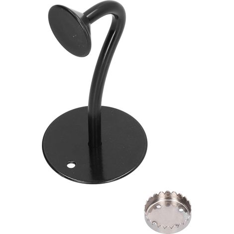 Porte-Savon Adhésif Inox pour Salle de Bain, Support de Savon Noir Antirouille (1/5)