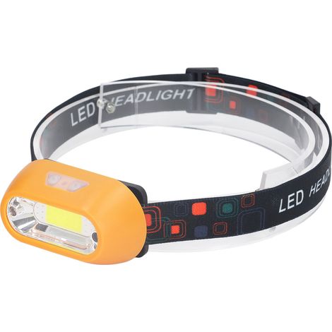 Lampe frontale puissante 300lm rechargeable USB, lumière rouge et aimant pour running et randonnée (1/5)