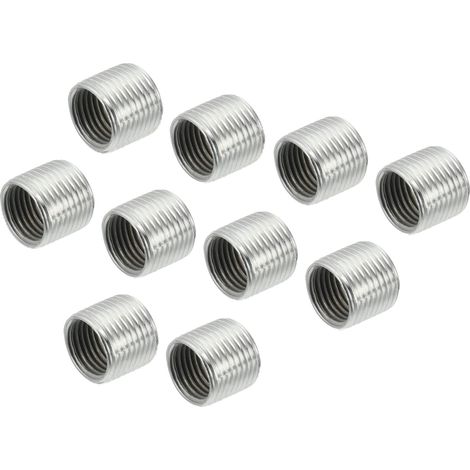 Filetage Réduction Écrous Insert M12 Mâle à M10 Femelle Adaptateurs 10mm Long Tuyau Raccord Conversion Manche Réducteur Paquet 10 (1/5)