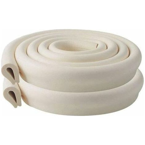 Protection D'Angles Et Rebords Pour Bébés, 2M 2 Set Protection Mousse Sécurité Rouleau De Mousse Antichoc Pour Bébé Sur Coins De Murs,Des Meubles,Bords De Table (1/5)