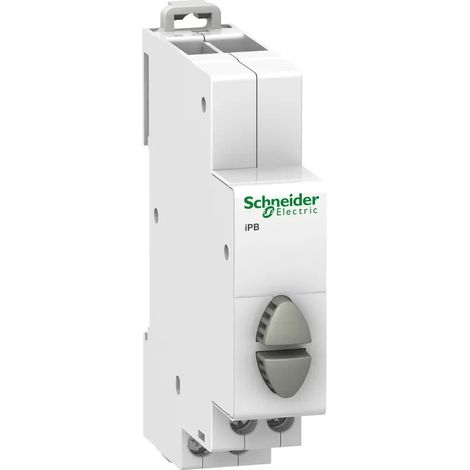 SCHNEIDER iPB Drucktaster 20 A 250 V AC 1 Schließer 35 mm DIN-Schienenmontage (1/2)