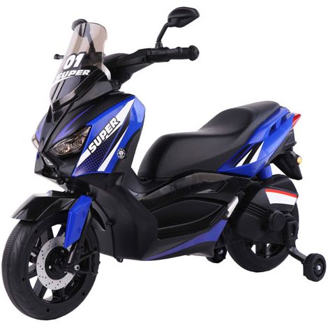 Scooter elettrico City Runner blu per bambini con