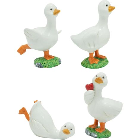 de sculpture de jardin Petite sculpture réaliste 4 pièces de