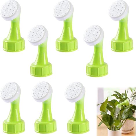 Lot de huit embouts d arrosage pour bouteilles d eau huit accessoires pour vaporiser l eau sur les plantes outil de jardinage pratique (1/5)