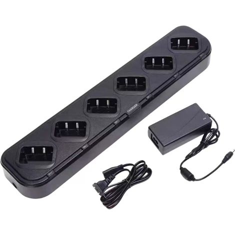 Portable six-channel multi-channel charger suitable for UV82/UV8/UV89/UV8D walkie-talkies (1/3)