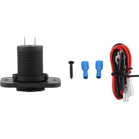 12V double port USB prise voiture allume-cigare séparateur chargeur prise adaptateur secteur (1/5)