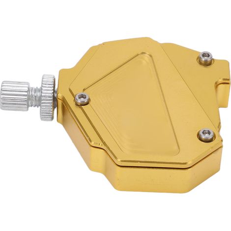 Maneta de embrague para motocicleta con sistema de cable sencillo - Kit de aluminio dorado para accesorios