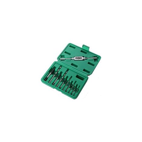 Extracteur de vis cassé,11pcs kit d'Extracteur de Vis Extracteur de vis endommagé Extractor Set pour l'Enlèvement de Vis Cassées ou Endommagées Boulons Fastners Outil de Suppression (1/4)