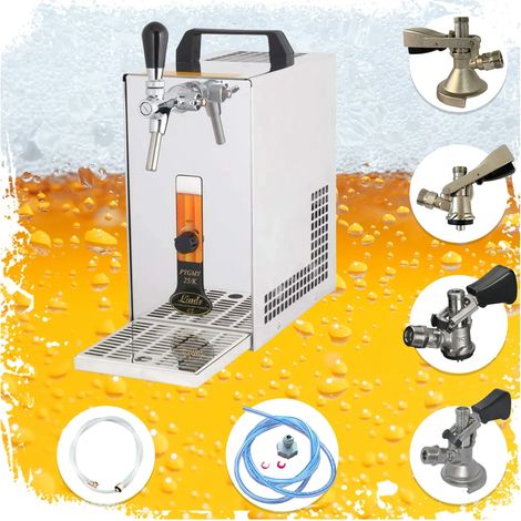 Set completo Spillatore birra, Dispenser birra, Macchina per birra - PYGMY 20/K 1-linea, 25 litri/h - Green Line, KEG: Set di tutti attacco fusto birra (1/5)