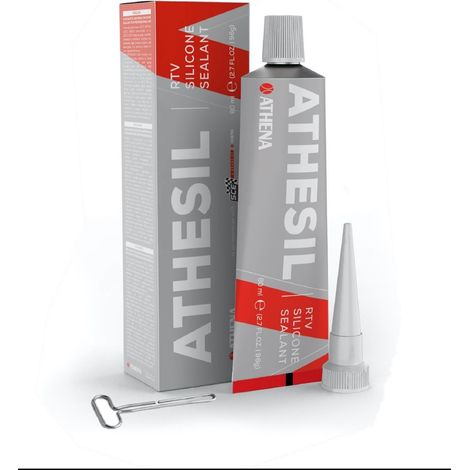 Sellador de silicona RTV universal Athena, de -40 a +300 °C, 80 g