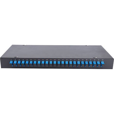 Connecteur de Sc de tableau de connexions de port de noyau du coffret à bornes 24 de fibre optique (1/5)