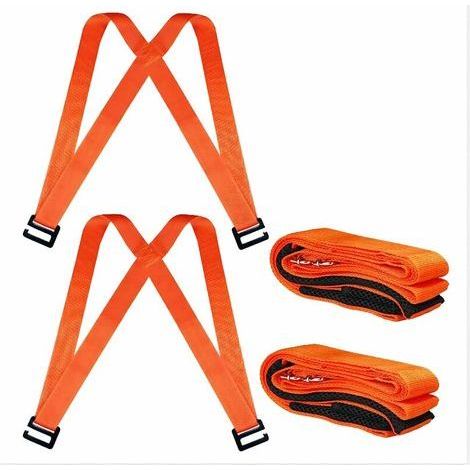 Sangle Déménagement, Bretelles de Levage, Système de Levage et de Déplacement de 2 Personnes Avec Coussin, Déplacez, Transportez et Sécurisez Facilement des Meubles, Objet Lourd jusqu'à 400KG (1/5)