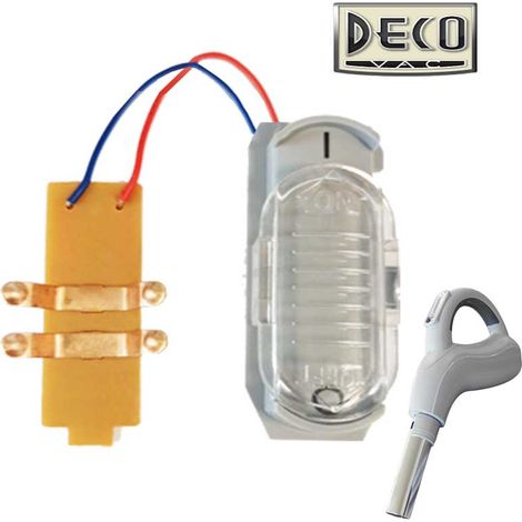Interrupteur et platine de rechange pour flexible inter DecoVac (1/2)