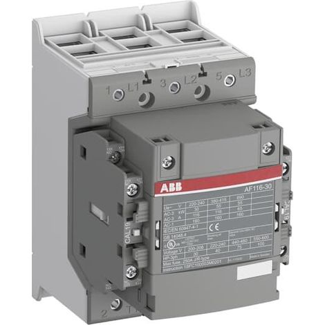 CONTACTEUR AF 55KW AC3-3P+2NO+2NF-24/20...60VAC/DC 1SFL427001R1122 ABB H047629