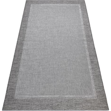 Teppich SISAL BOHO 46201575 Rahmen grau grey 120x170 cm