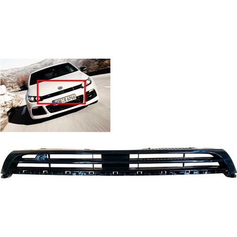 CALANDRE Scirocco R-line VOLKSWAGEN OEM Type origine Phase 1 de 2009 à 2015
