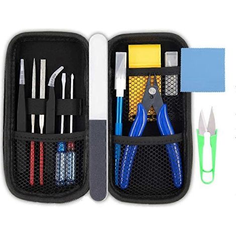 15-teiliges Modellbauwerkzeug-Set, Modellbau-Grundausstattung, Hobby-Bauset (1/5)