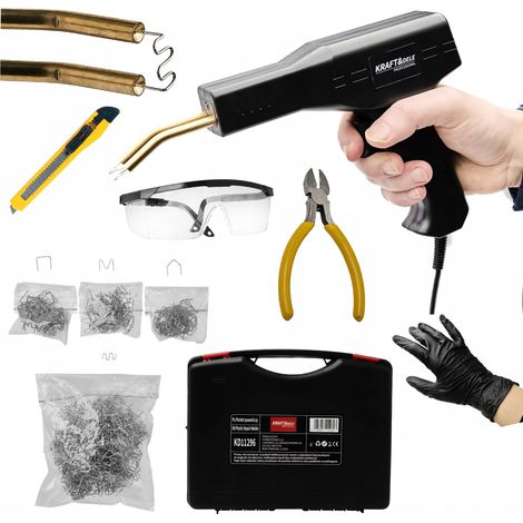 Soldadora para plásticos 100W Kraft&Dele Kit (1/5)