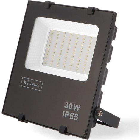 Projecteur LED SMD Pro 30W 6000K IP65 IK08 - Ledme BRLM6658 (1/3)