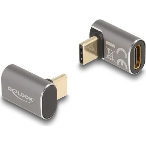 Delock USB 2.0 Adaptateur [1x USB-C® mâle - 1x USB-C® femelle] 60054 (1/2)