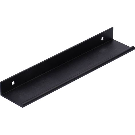 Poignée de tiroir en alliage d'aluminium épais pour porte de placard/penderie, modèle Home160, noir
