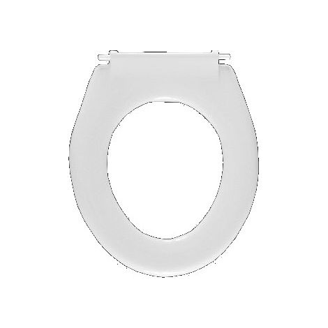 Haro Care WC-Sitz o.Deckel m.Edelstahl- scharnierwelle u.activ shield weiss (1/3)