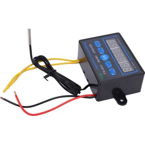 Multifunktionsthermostat W88 mit 3 Anzeigen, Temperaturregler -19 bis 99 °C, 220-V-Heizungsregler (1/5)