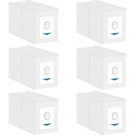 Bags for Ecovacs DEEBOT N30 Pro Omni, 6 Bags Accessories for Ecovacs DEEBOT N30 Omni Vacuum Cleaner, 2.6L Large Capacity Dust Replacement Parts (1/5)