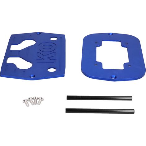 Support de fixation pour batterie Optima 34/78 - bleu - adaptable voiture, camion, bateau, quad (1/5)