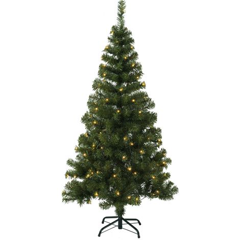 Star Trading Lampe d'extérieur de Noël Ottawa Vert LED 150 cm