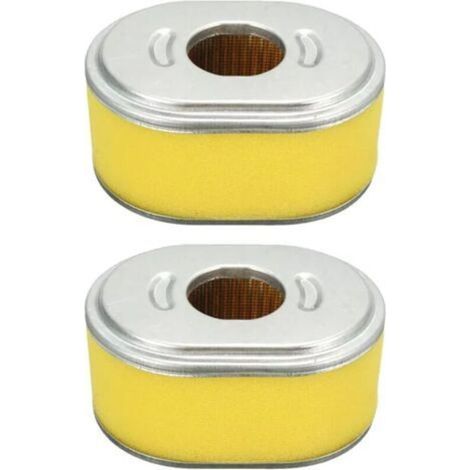 Filtre à air en nid d'abeille de remplacement pour moteur de tondeuse à gazon Honda GX140 GX160 GX200 5,5 HP 6,5 HP (paquet de 2)