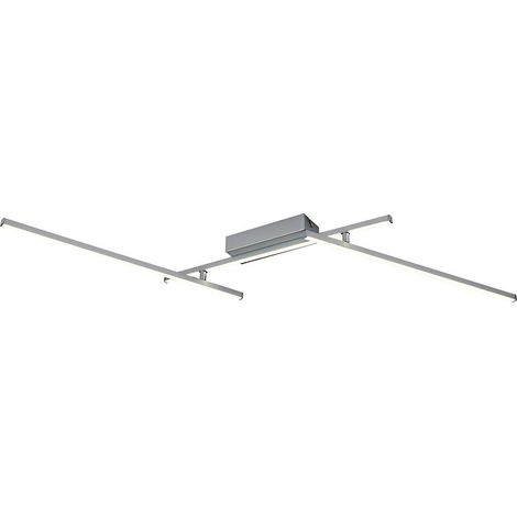 Plafoniera LED Rabalux Negan 24W 4000K argento 114cm (1/5)