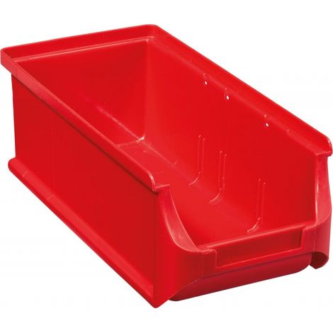Cajas de estantes rojo Talla 2L 215x102x75 mm