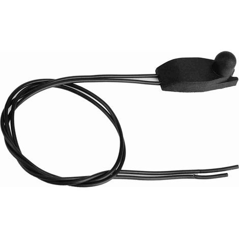 Capteur de température extérieure, capteur de température extérieure sensible noir haute précision 6445F9 en métal et plastique pour voiture