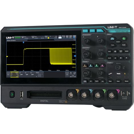 Oscilloscope UNI-T MSO1254HD, 4+16 canaux, 2,5 GS/s, 250 MHz (1/4)