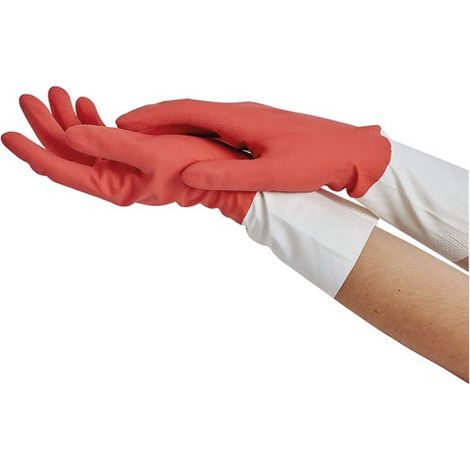 Handschuhe L'essentiel Naturlatex Bicolore X 2 Paar Größe L - Mapa