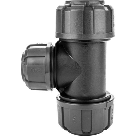 TE composite réduit au centre ø40x25 pour réseau d'air comprimé - KR 7068 - CLAS Equipements
