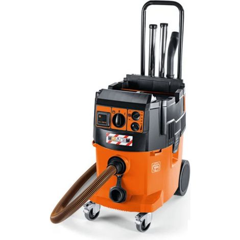 Fein N/T aspirapolvere Dustex 35 MX, 35 litri, classe M con accessori e manico a spinta