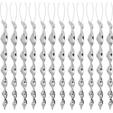 Set mit 12 reflektierenden Vogelabwehrspiralen