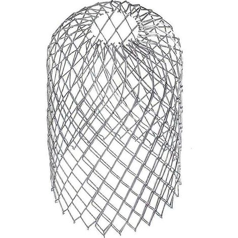 Grille de gouttière en acier inoxydable : empêche les obstructions dues aux feuilles, à la mousse, à la saleté, à la boue et autres débris. Filtres submersibles. (1/5)