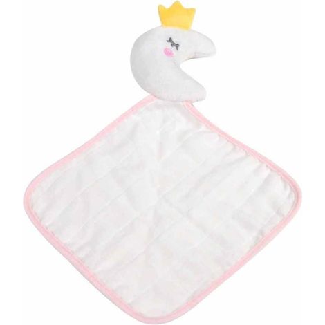 Doudou avec Lange "Lune" 18cm Rose (1/3)