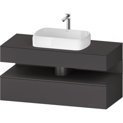 Duravit Collection One Konsolenwaschtischunterbau, 1 Auszug, 1 (1/2)