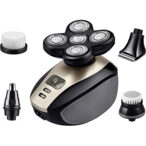 5-in-1 Akku-Elektrorasierer 4D für Herren, EU-Stecker (1/4)