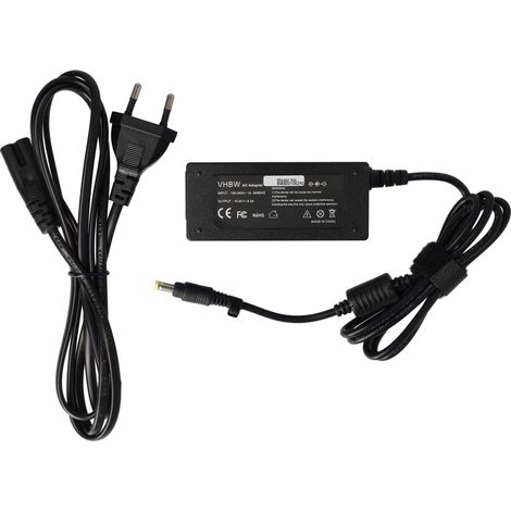 vhbw Netzteil kompatibel mit Sony Vaio VGN-P799L, VGN-P799, VPC-P1, VGN-P799L/Q, VGN-P798, VGN-P798K/Q, VGN-P798K Notebook - 200 cm, 45 W (1/5)