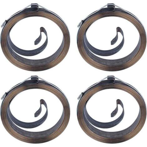 4-teilige Anlasser-Rückholfeder für Honda GX160, GX200, GX120, 168F und 170F Motor 28442-ZH8-003-Crezuo