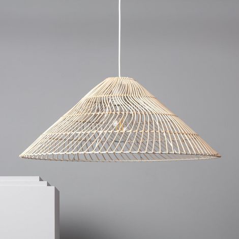 Pendelleuchte Rattan Keops Natürlich