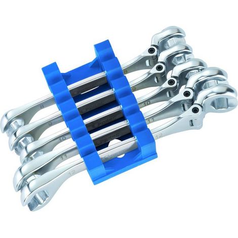 SERIE 5pz SET CHIAVI APERTE SNODATE PER CIRCUITI 8-12mm TUBI FRENI CONDOR (1/3)