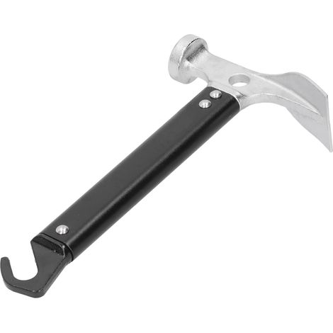 Maillet de camping, extracteur de piquets de tente, marteau, mini outil portable en alliage d'aluminium pour l'extérieur (1/5)