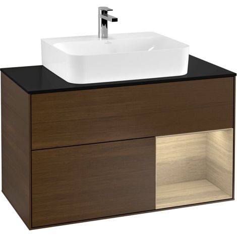 Villeroy & Boch G122PCGN meuble sous-vasque Finion G12 (1/2)