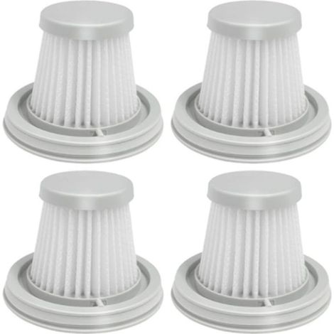 4er-Pack HEPA-Filter kompatibel mit Xiaomi Mijia Handy Home Car Mini kabellosem Staubsauger, waschbare Ersatzteile und Zubehör (1/5)